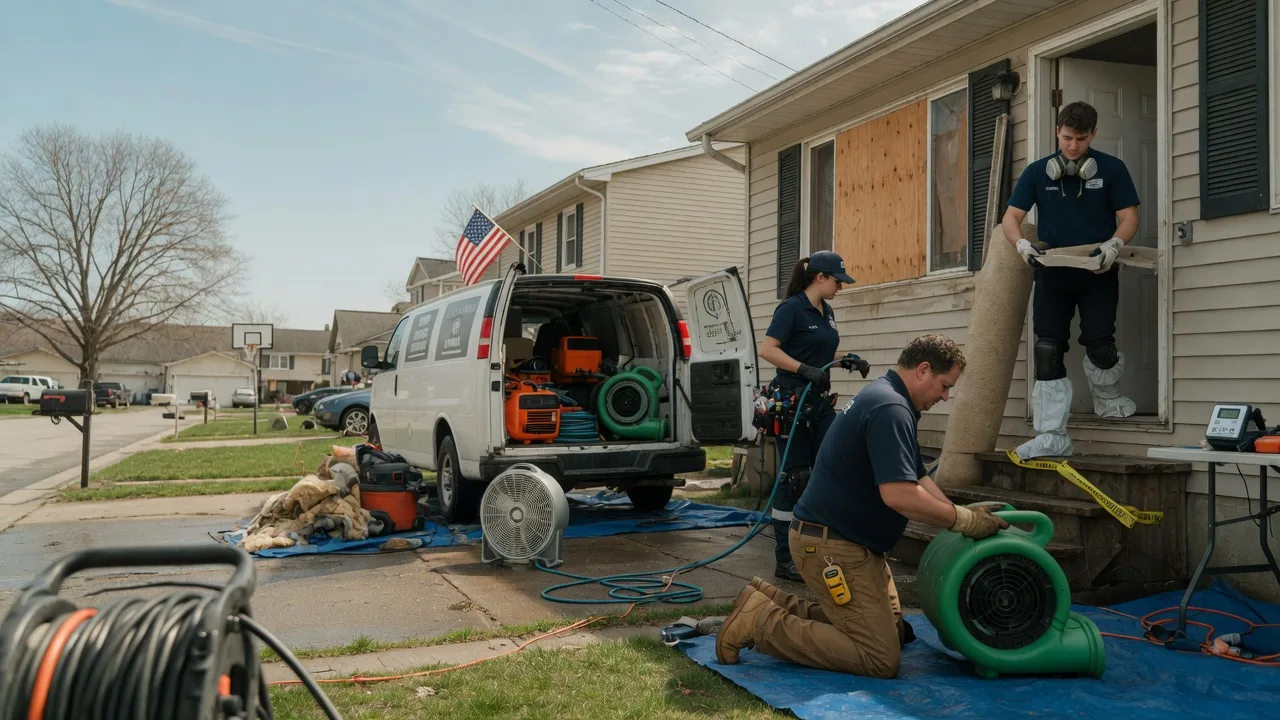 Water Damage Restoration in Greenville, VA near me